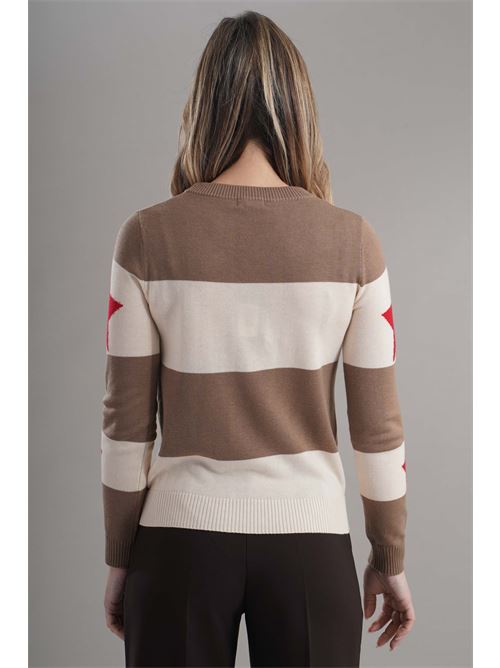 Maglia in misto lana Try Me | 5034MOU/MILK